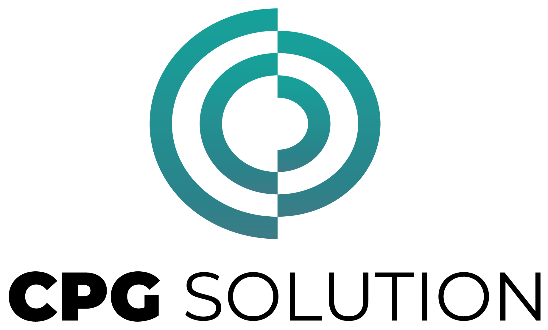 Logo CPG Solution - Expertíza rozčlenená do divízií Tlač, Marketing a Finančné riešenia.